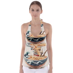 Noodles Pirate Chinese Food Food Babydoll Tankini Top by Ndabl3x