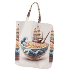 Noodles Pirate Chinese Food Food Giant Grocery Tote by Ndabl3x