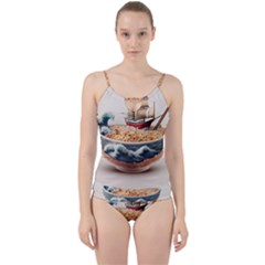 Noodles Pirate Chinese Food Food Cut Out Top Tankini Set by Ndabl3x