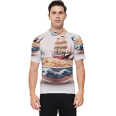 Noodles Pirate Chinese Food Food Men s Short Sleeve Rash Guard by Ndabl3x