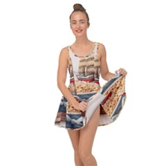 Noodles Pirate Chinese Food Food Inside Out Casual Dress by Ndabl3x