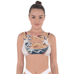 Noodles Pirate Chinese Food Food Bandaged Up Bikini Top by Ndabl3x