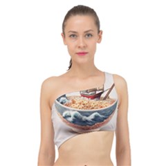 Noodles Pirate Chinese Food Food Spliced Up Bikini Top  by Ndabl3x