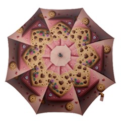 Cookies Valentine Heart Holiday Gift Love Hook Handle Umbrellas (medium) by Ndabl3x