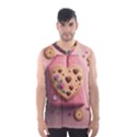 Cookies Valentine Heart Holiday Gift Love Men s Basketball Tank Top View1