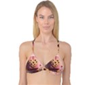 Cookies Valentine Heart Holiday Gift Love Reversible Tri Bikini Top View1