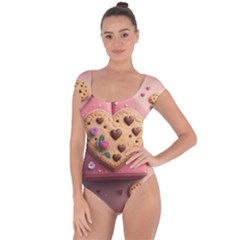 Cookies Valentine Heart Holiday Gift Love Short Sleeve Leotard  by Ndabl3x