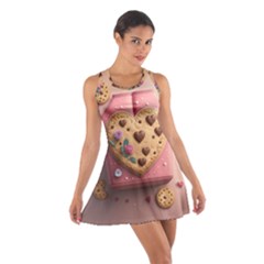 Cookies Valentine Heart Holiday Gift Love Cotton Racerback Dress by Ndabl3x