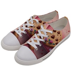 Cookies Valentine Heart Holiday Gift Love Men s Low Top Canvas Sneakers by Ndabl3x