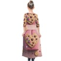 Cookies Valentine Heart Holiday Gift Love Kids  Quarter Sleeve Maxi Dress View2