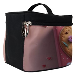 Cookies Valentine Heart Holiday Gift Love Make Up Travel Bag (small) by Ndabl3x