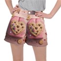 Cookies Valentine Heart Holiday Gift Love Women s Ripstop Shorts View1