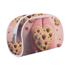 Cookies Valentine Heart Holiday Gift Love Make Up Case (small) by Ndabl3x