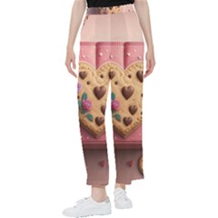 Cookies Valentine Heart Holiday Gift Love Women s Pants  by Ndabl3x