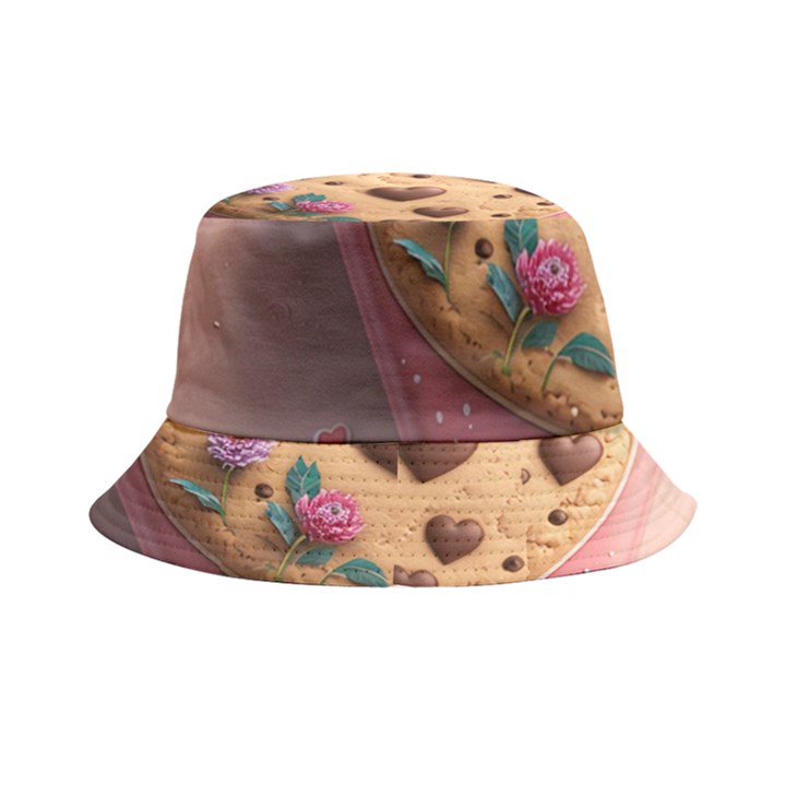 Cookies Valentine Heart Holiday Gift Love Bucket Hat