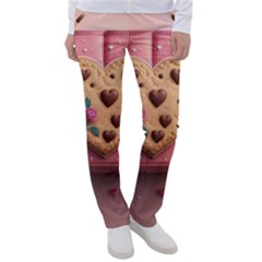 Cookies Valentine Heart Holiday Gift Love Women s Casual Pants by Ndabl3x