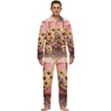 Cookies Valentine Heart Holiday Gift Love Men s Long Sleeve Velvet Pocket Pajamas Set View1