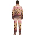 Cookies Valentine Heart Holiday Gift Love Men s Long Sleeve Velvet Pocket Pajamas Set View4