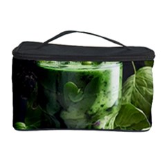 Drink Spinach Smooth Apple Ginger Cosmetic Storage Case by Ndabl3x