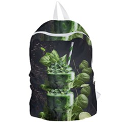 Drink Spinach Smooth Apple Ginger Foldable Lightweight Backpack by Ndabl3x