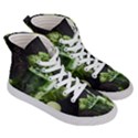 Drink Spinach Smooth Apple Ginger Women s Hi-Top Skate Sneakers View3