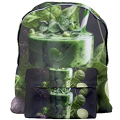 Drink Spinach Smooth Apple Ginger Giant Full Print Backpack by Ndabl3x