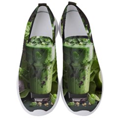 Drink Spinach Smooth Apple Ginger Men s Slip On Sneakers by Ndabl3x