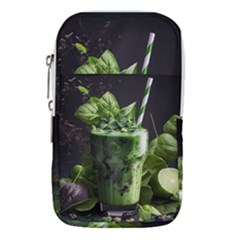 Drink Spinach Smooth Apple Ginger Waist Pouch (large) by Ndabl3x