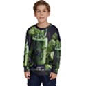 Drink Spinach Smooth Apple Ginger Kids  Long Sleeve Jersey View1