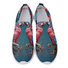 Birds Parrots Love Ornithology Species Fauna Women s Slip On Sneakers by Ndabl3x