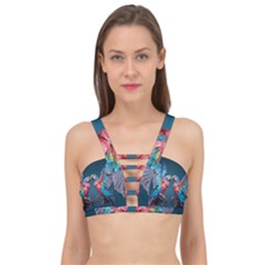 Birds Parrots Love Ornithology Species Fauna Cage Up Bikini Top by Ndabl3x