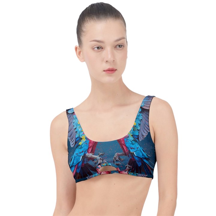 Birds Parrots Love Ornithology Species Fauna The Little Details Bikini Top