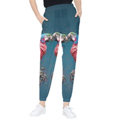 Birds Parrots Love Ornithology Species Fauna Women s Tapered Pants by Ndabl3x