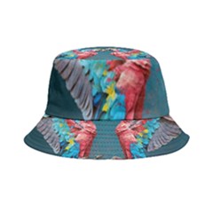 Birds Parrots Love Ornithology Species Fauna Inside Out Bucket Hat by Ndabl3x