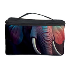 Elephant Tusks Trunk Wildlife Africa Cosmetic Storage Case by Ndabl3x