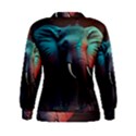 Elephant Tusks Trunk Wildlife Africa Women s Sweatshirt View2