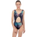 Elephant Tusks Trunk Wildlife Africa Center Cut Out Swimsuit View1