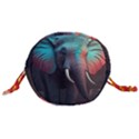 Elephant Tusks Trunk Wildlife Africa Drawstring Bucket Bag View3