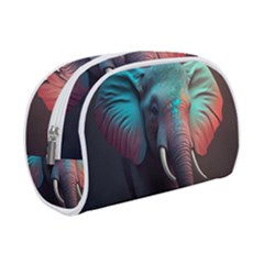 Elephant Tusks Trunk Wildlife Africa Make Up Case (small) by Ndabl3x