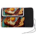 Breakfast Egg Beans Toast Plate Pen Storage Case (M) View2