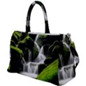 Waterfall Moss Korea Mountain Valley Green Forest Duffel Travel Bag View1