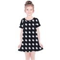 Background Dots Circles Graphic Kids  Simple Cotton Dress View1