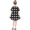 Background Dots Circles Graphic Kids  Smock Dress View2