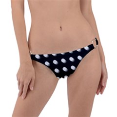 Background Dots Circles Graphic Ring Detail Bikini Bottoms by Ndabl3x