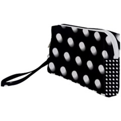 Background Dots Circles Graphic Wristlet Pouch Bag (small) by Ndabl3x