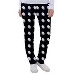 Background Dots Circles Graphic Women s Casual Pants by Ndabl3x