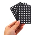 Background Dots Circles Graphic Playing Cards Single Design (Rectangle) with Custom Box View3