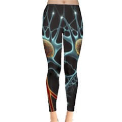 Organism Neon Science Leggings  by Ndabl3x