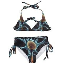 Organism Neon Science Kids  Classic Bikini Set by Ndabl3x