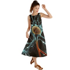 Organism Neon Science Summer Maxi Dress by Ndabl3x